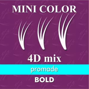 Promade 4D Mix BOLD Mini Color - Blue Neon 