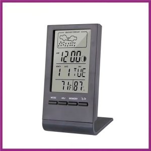 Termometru și higrometru digital cu ceas integrat