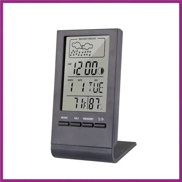 Termometru și higrometru digital cu ceas integrat