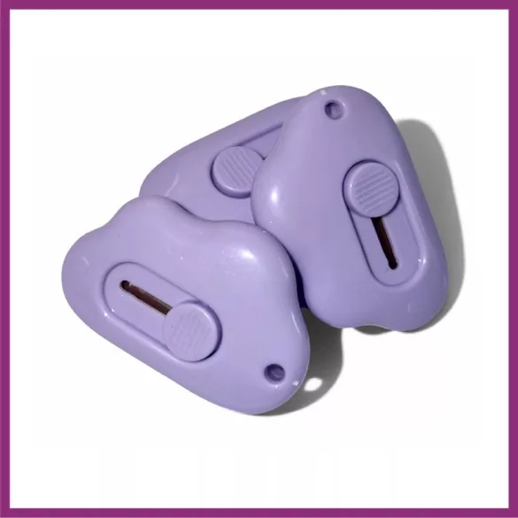 Mini-cutter în formă de nor – mov